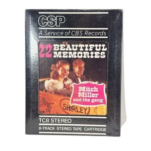 Mitch Miller & The Gang 22 Beautiful Memories 8-Track Tape CBS Records Sealed